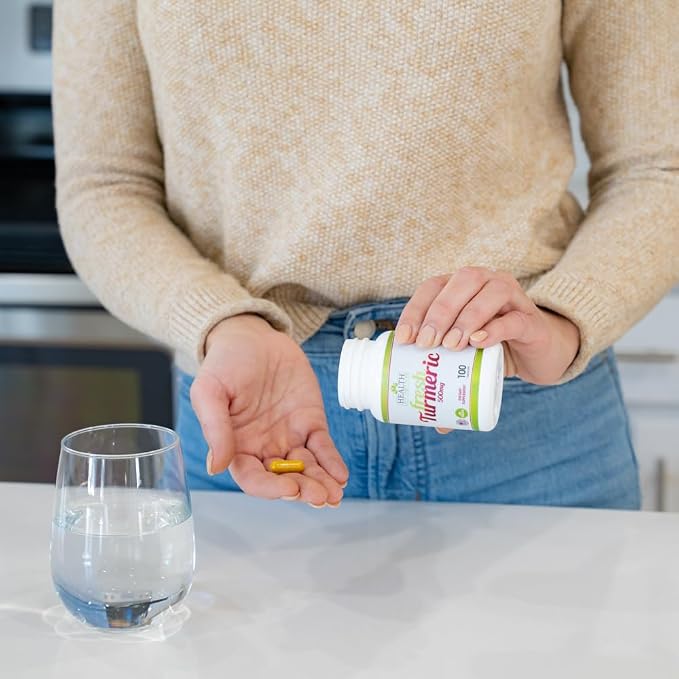 Fresh Turmeric 500mg - 100 Capsules