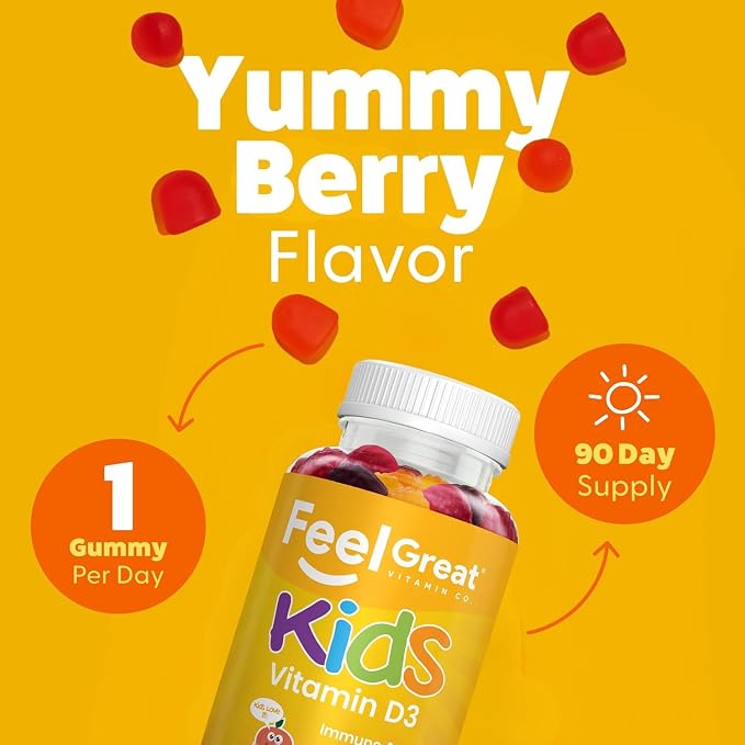 Kids Vitamin D 90 - 2 Pack