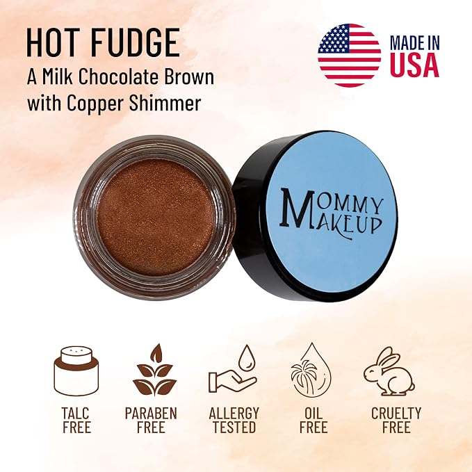 Hot Fudge - A milk chocolate brown with copper shimmer