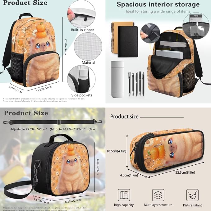 Orange Capybara