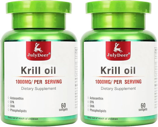 2 Bottles 120 Softgels