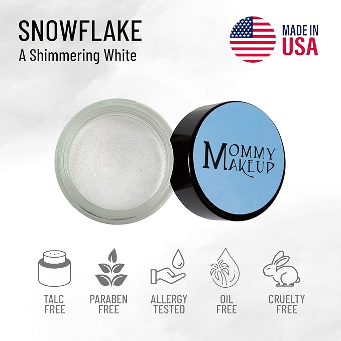 Snowflake - A shimmering white