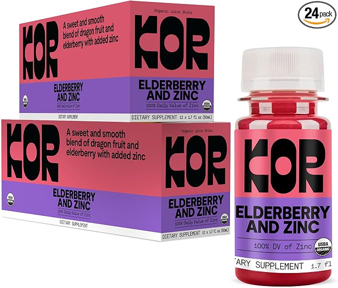 Elderberry and Zinc