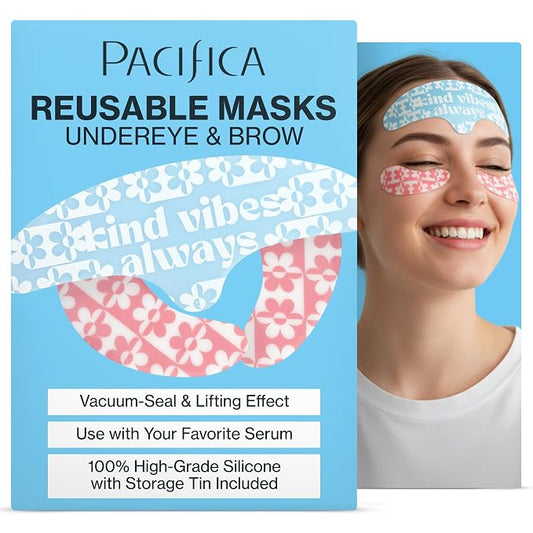 Set of 3 - Reusable Undereye & Brow Mask Set