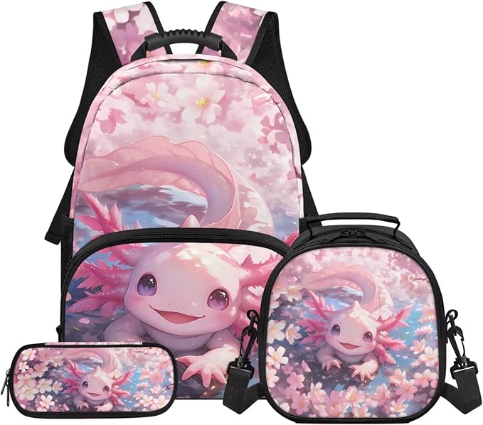 Cherry Blossom Axolotl