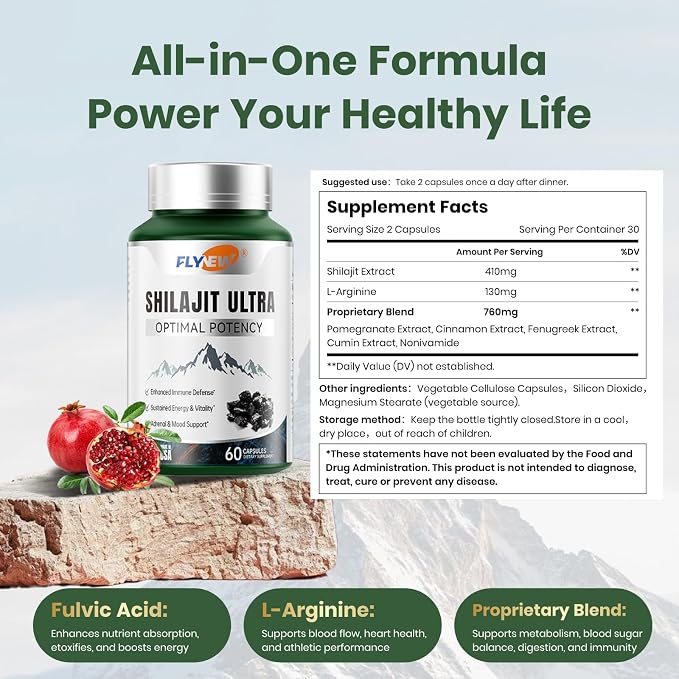 2 Pack ( Shilajit+multivitamin )