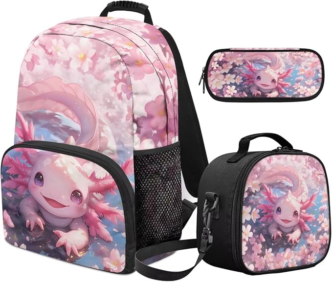 Cherry Blossom Axolotl