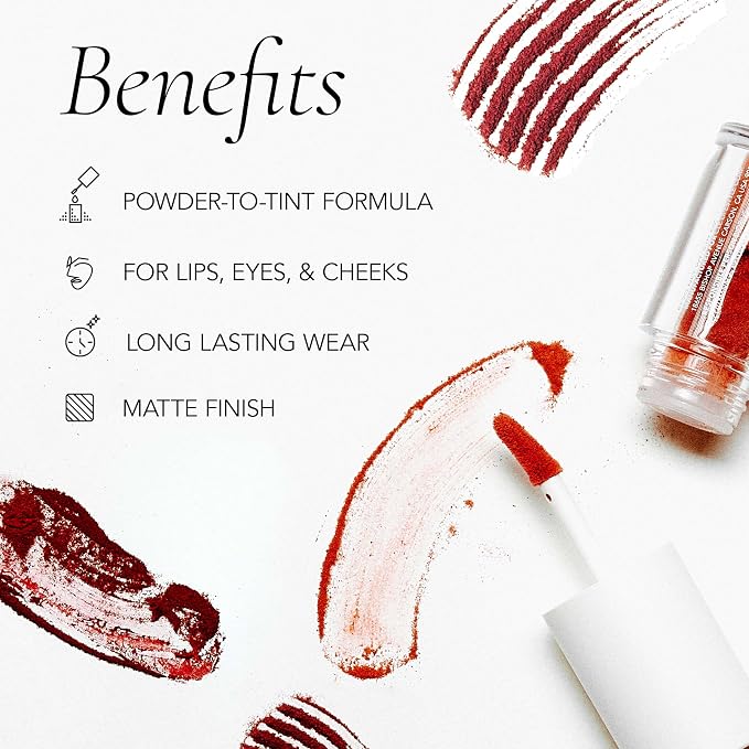 01 - Nude Blush, Lady Guava, Berry Mauve, Hot Choco, True Red, Desert Rose