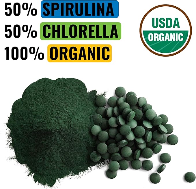 Spirulina Chlorella (2-pack)