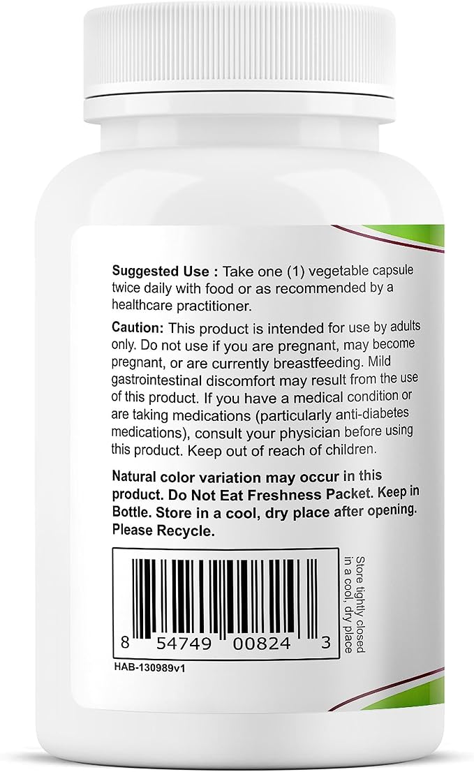 Fresh Berberine 450mg - 120 Capsules