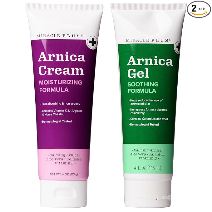 Arnica Bruise Cream + Gel Bundle