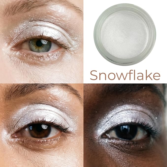 Snowflake - A shimmering white
