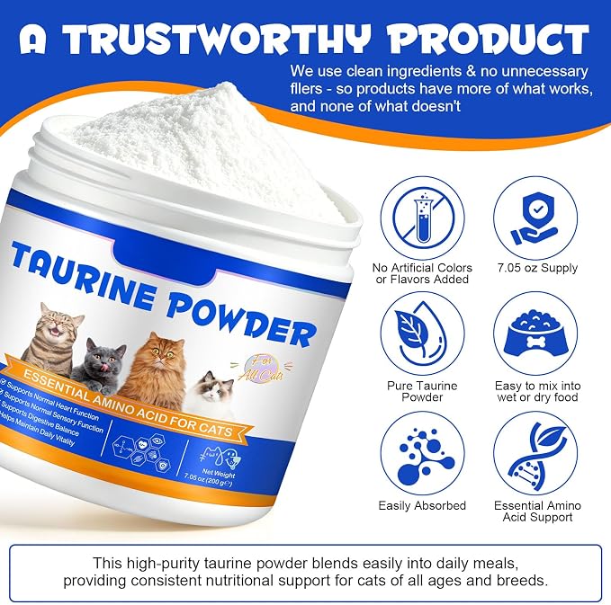 Taurine for Cats