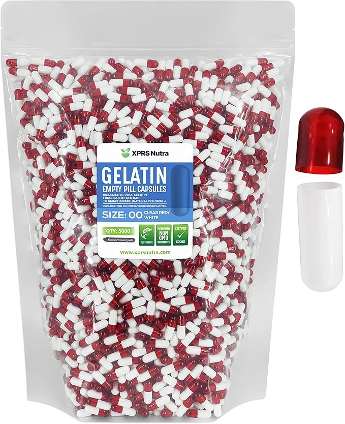 Clear Red / White