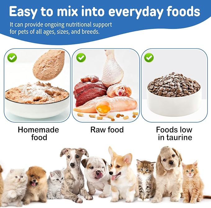 Taurine for Dogs & Cats