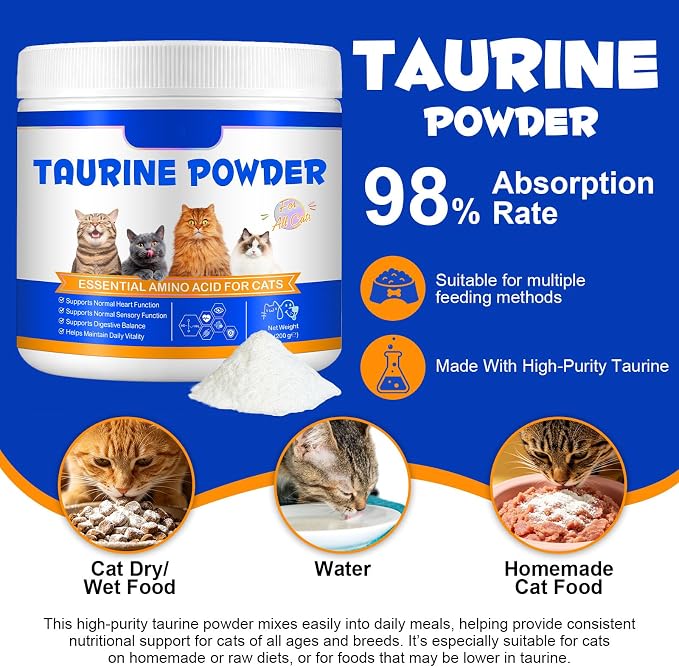 Taurine for Cats