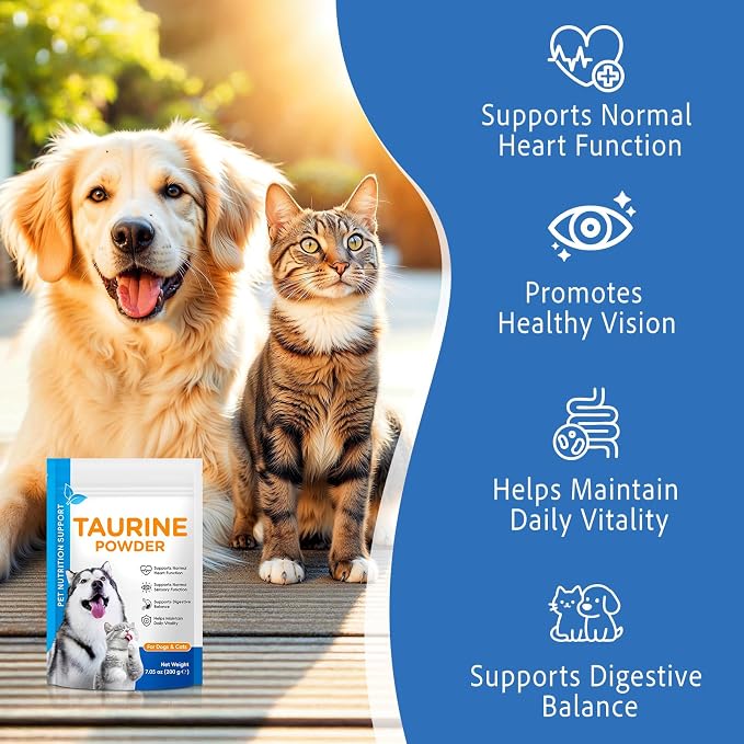 Taurine for Dogs & Cats