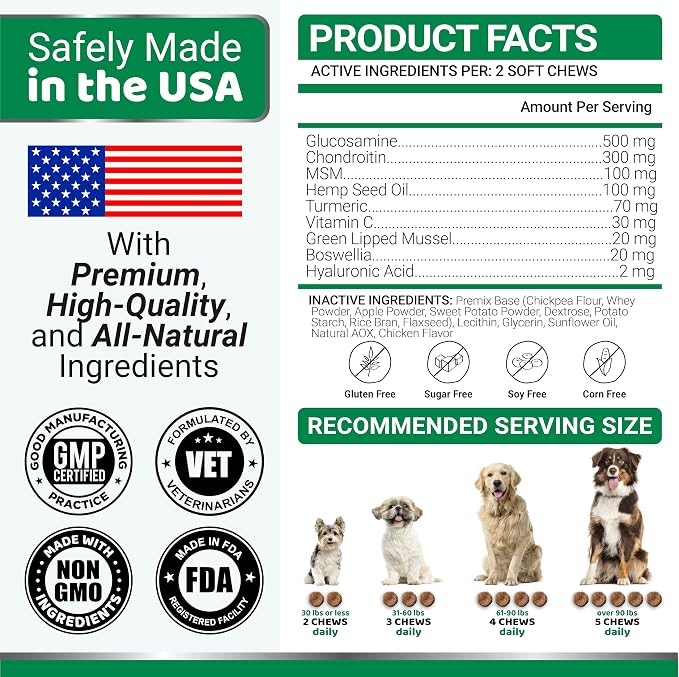 Hemp Hip & Joint Chews