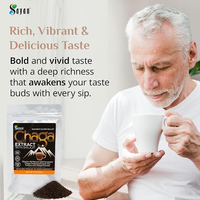 Chaga Extract + Shilajit