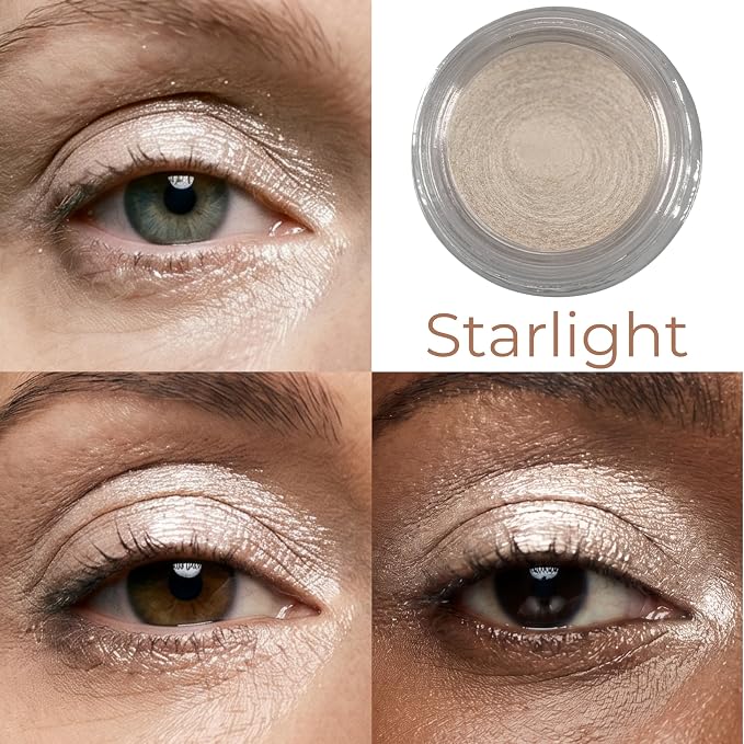 Starlight - A pale beige with icy shimmer